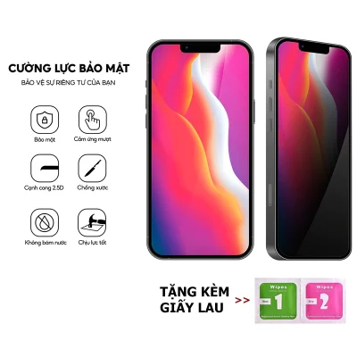 Kính cường lực chống nhìn trộm