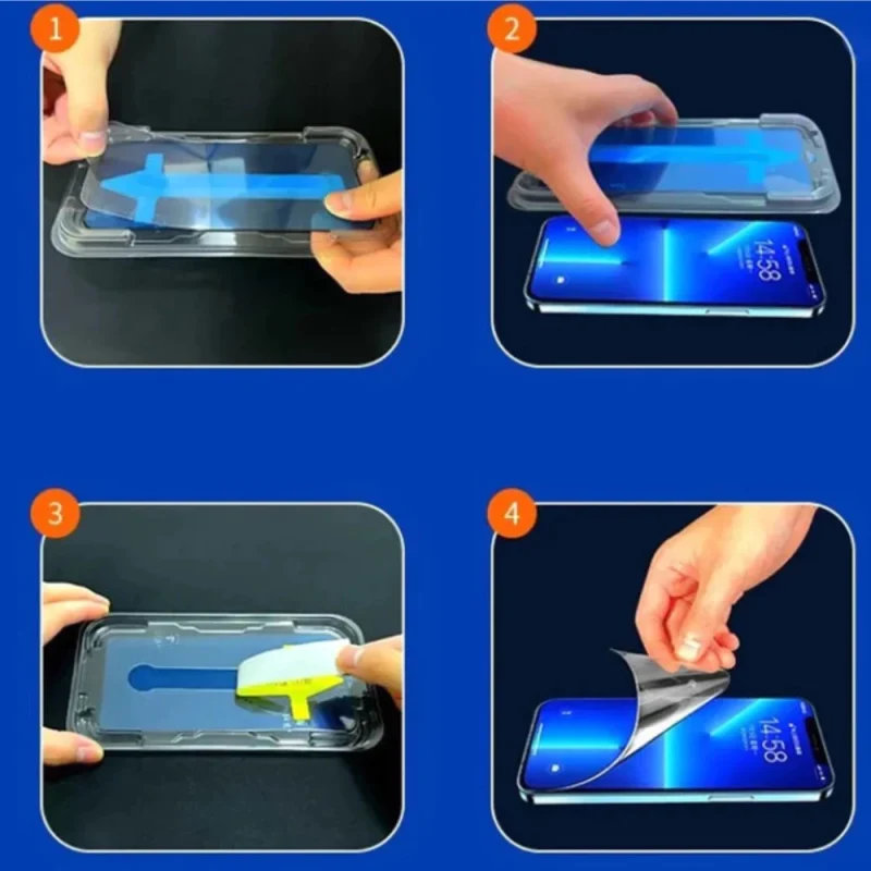 Kính cường lực tự dán