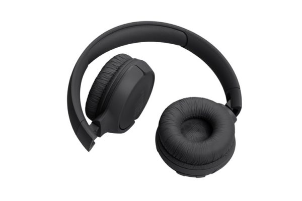 Tai nghe Bluetooth chụp tai JBL Tune 520BT – pin 57h, sạc nhanh, Pure Bass, Bluetooth 5.3, mic voice aware, gập gọn tiện dụng.