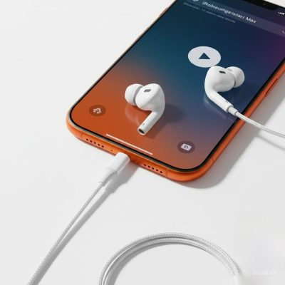 Tai nghe iphone có dây type c